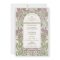 Lilac Wedding Invitations Art Nouveau by Mucha