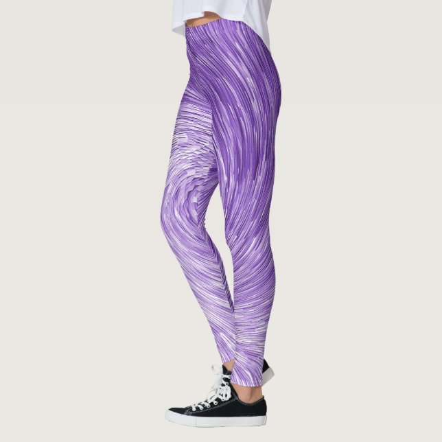 Lilac whirl....... leggings (Left)