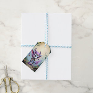 Lilac Whisper – Enchanted Forest Guardian. Gift Tags