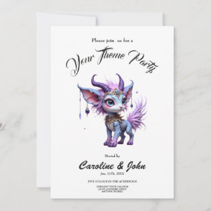 Lilac Whisper – Enchanted Forest Guardian. Invitation