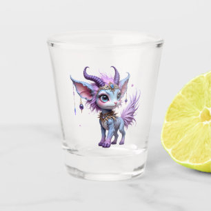 Lilac Whisper – Enchanted Forest Guardian.  Shot Glass