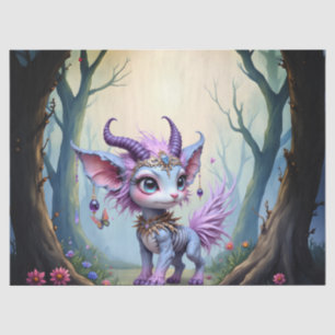 Lilac Whisper – Enchanted Forest Guardian. Tissue Paper