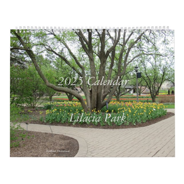 Lilacia Park 2025 Calendar (Cover)