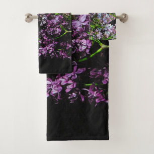 Lilacs Bath Towel Set
