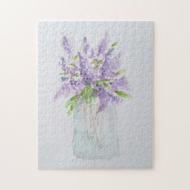 Lilacs by Leanna Jigsaw Puzzle (Vertical)