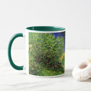 Lilacs by Vincent van Gogh, Vintage Garden Flowers Mug
