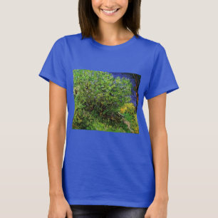Lilacs by Vincent van Gogh, Vintage Garden Flowers T-Shirt