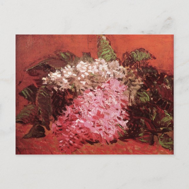 Lilacs (F286b) Van Gogh Fine Art Postcard (Front)