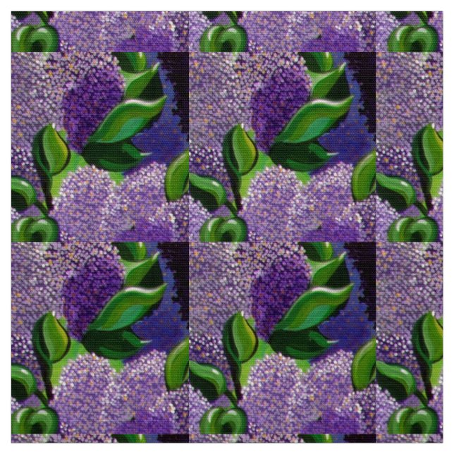 Lilacs Fabric (Swatch)