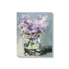 Lilacs in a Glass by Edouard Manet