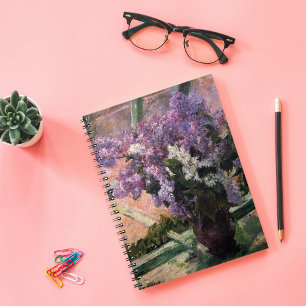 Lilacs in a Window Mary Cassatt Notebook