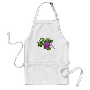 Lilacs Just Opening Standard Apron