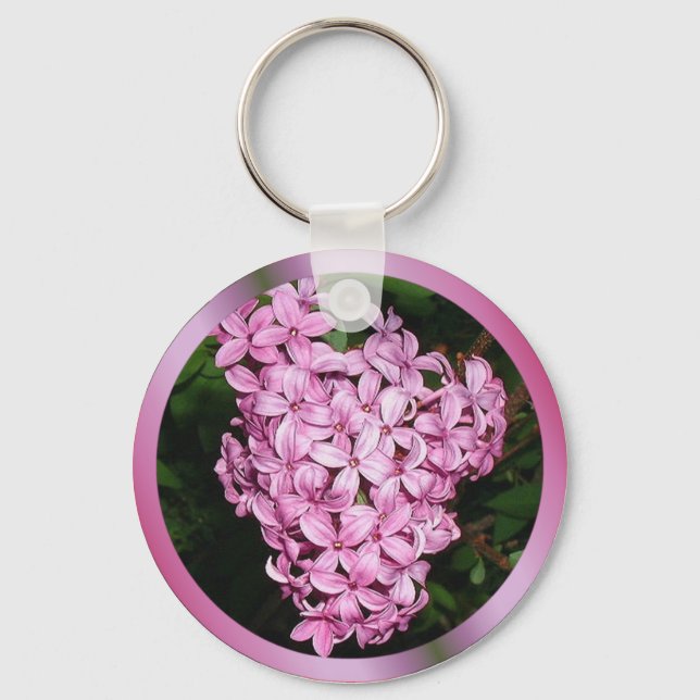 Lilacs Key Ring (Front)
