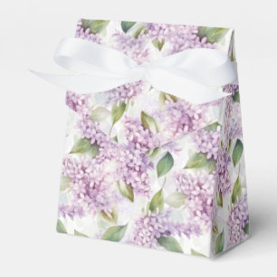 Lilacs Print Party Treat Box
