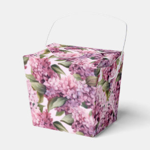 Lilacs Print Party Treat Box