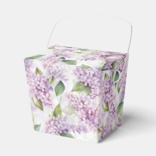 Lilacs Print Party Treat Box