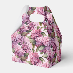 Lilacs Print Party Treat Box