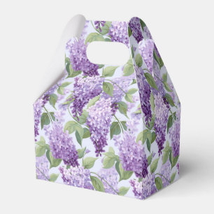 Lilacs Print Party Treat Box