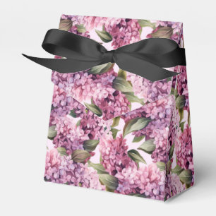 Lilacs Print Party Treat Box