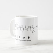 Lilah peptide name mug (Front Left)