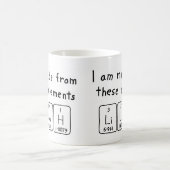 Lilah periodic table name mug (Center)