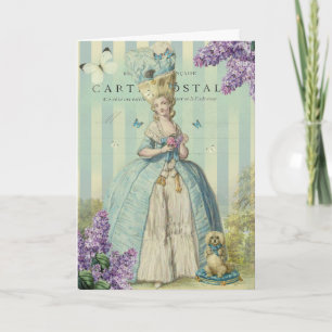 Lilas au printemps, Happy Birthday Card