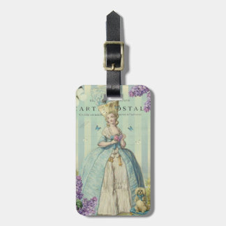 Lilas au printemps luggage tag
