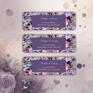 lilas romantic colourful wildflower greenery 