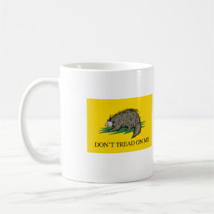Lilbertarian - Don't Tread on Me Flag - - Coffee Mug