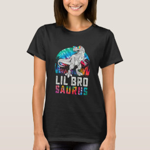 Lilbrosaurus Rex Dinosaur Lil Bro Saurus Family Ma T-Shirt