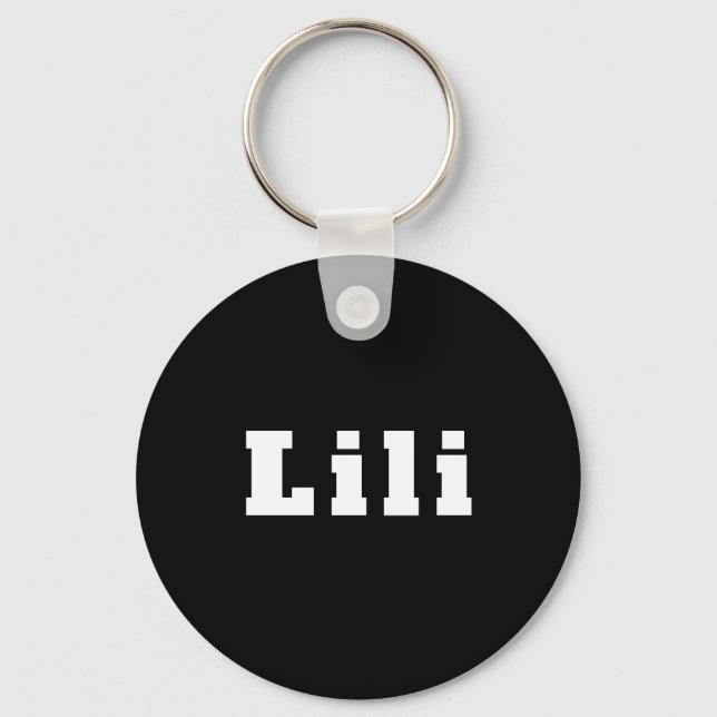 Lili Key Ring (Front)