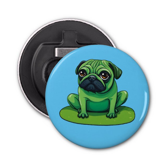 Lili Pug Bottle Opener (Front)