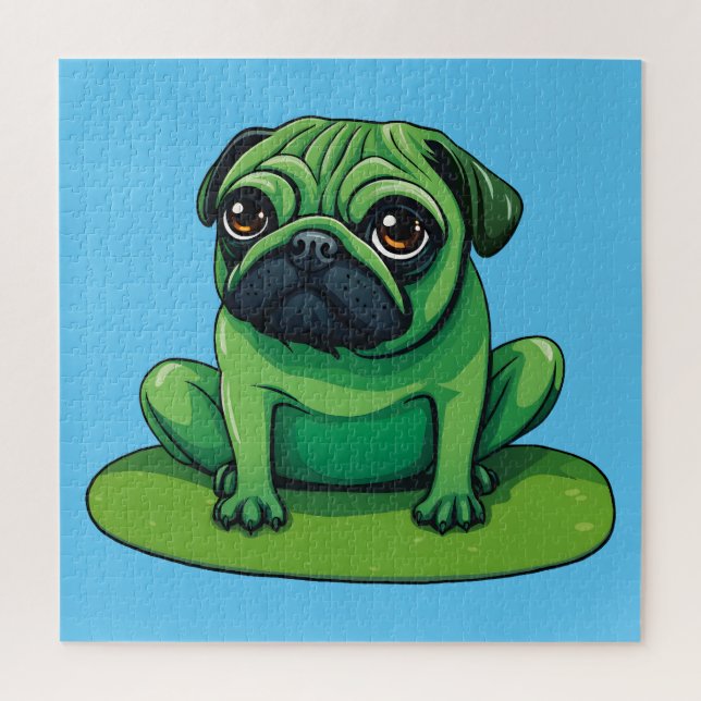 Lili Pug Jigsaw Puzzle (Vertical)
