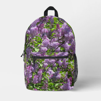Liliac Printed Backpack