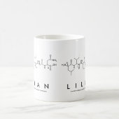 Lilian peptide name mug (Center)
