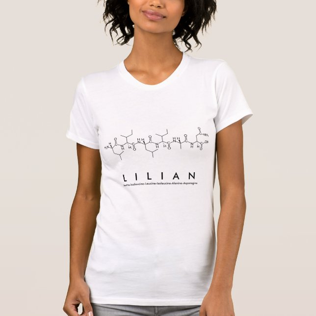 Lilian peptide name shirt (Front)