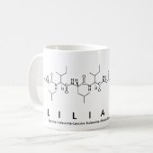Lilianna peptide name mug (Front Left)