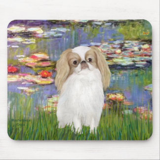 Lilies 2 - Japanese Chin )L1) Mouse Mat