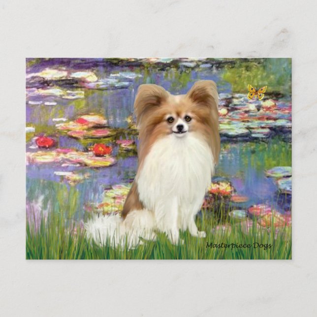 Lilies 2 - Papillon 4 Postcard (Front)
