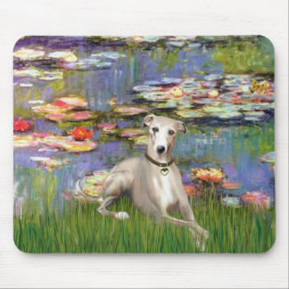 Lilies 2 - Whippet #2 Mouse Mat