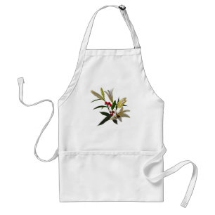 Lilies and Berries Standard Apron