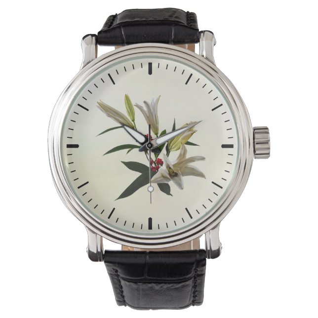 Lilies and Berries Watch (Front)