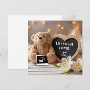 Lilies Baby Announcement Social Media