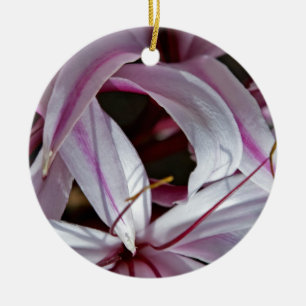 Lilies Ceramic Tree Decoration