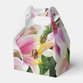 Lilies Favour Box