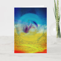 Lilies heart, abstract surreal artwork