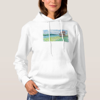 Lilies in Lake Hoodie