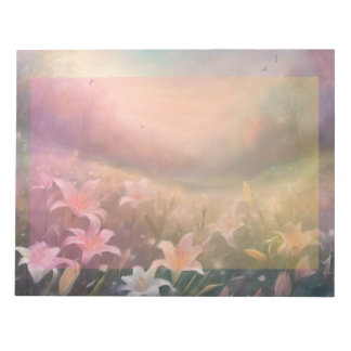 Lilies in The Meadow Notepad