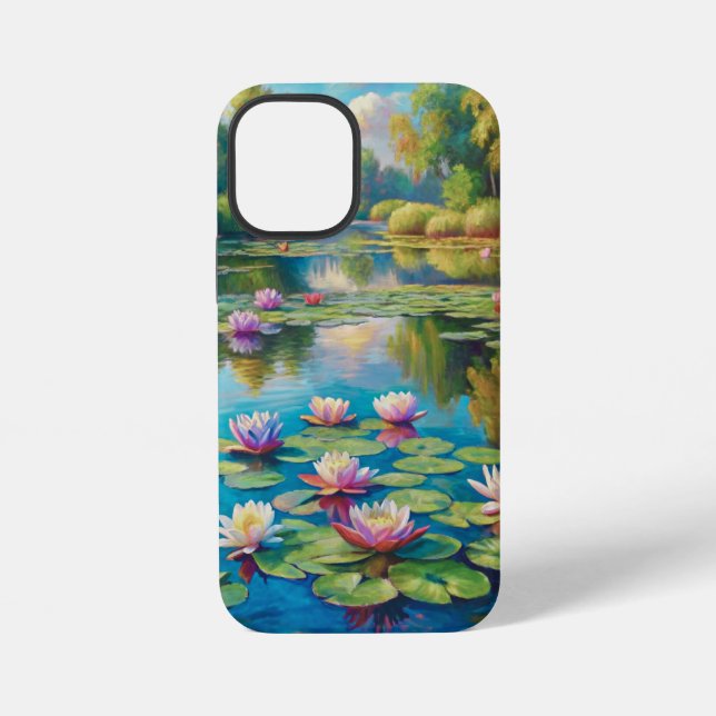 Lilies in the River iPhone Case (Back)