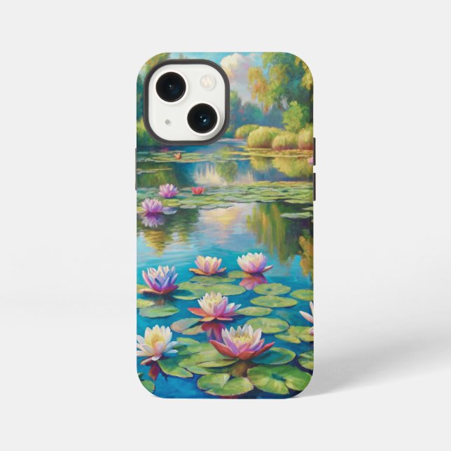 Lilies in the River iPhone Case (Back)